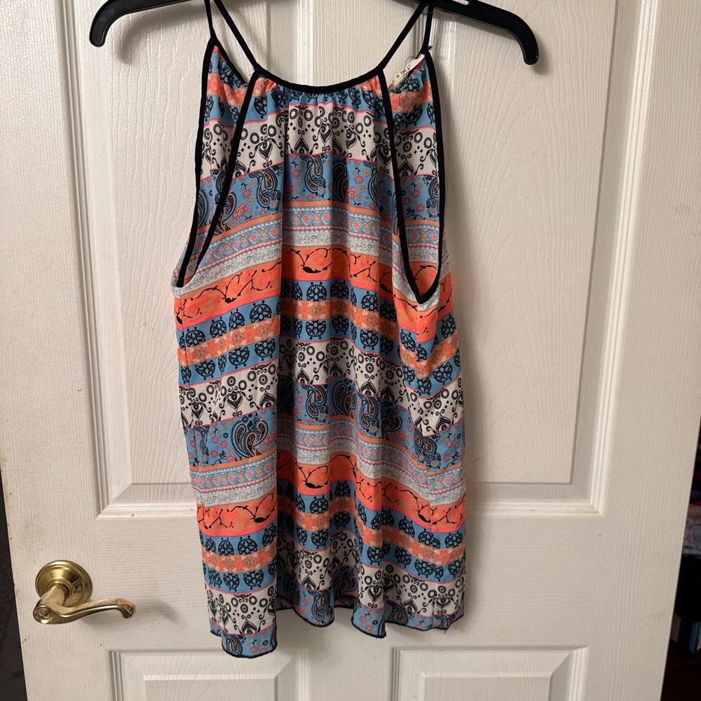 Miami Multicolor Sleeveless Top